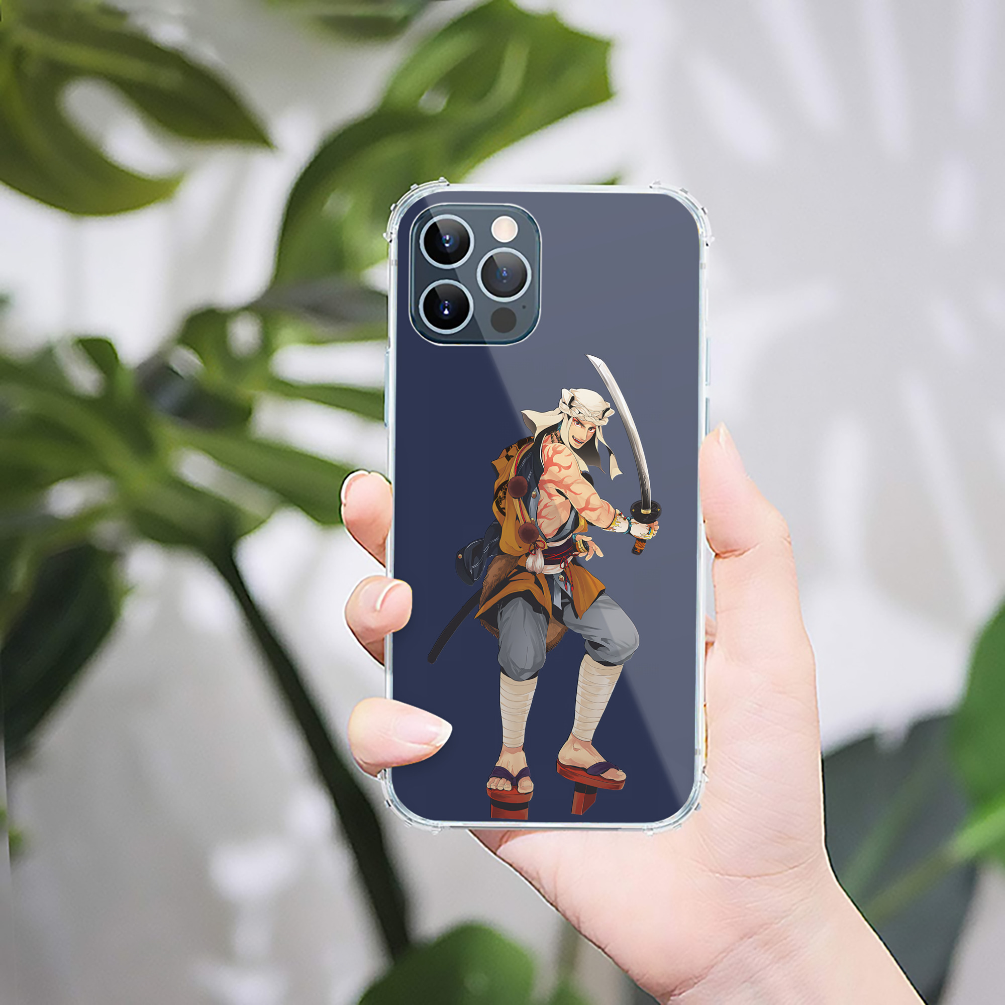 （画像用） 刀剣乱舞 Touken Ranbu 【iPhone 12シリーズ対応】透明スマホケース（クリアソフトケース）